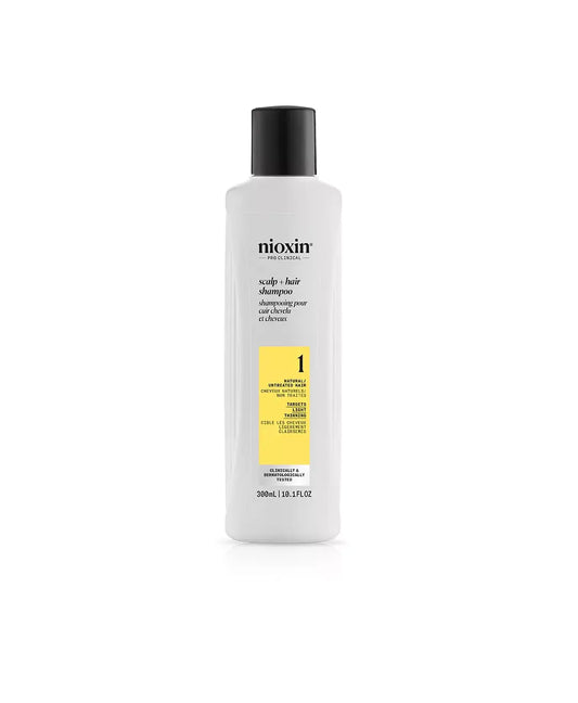 Nioxin PRO CLINICAL Scalp + Hair Thickening System 1 Shampoo 300ml - Salon Warehouse