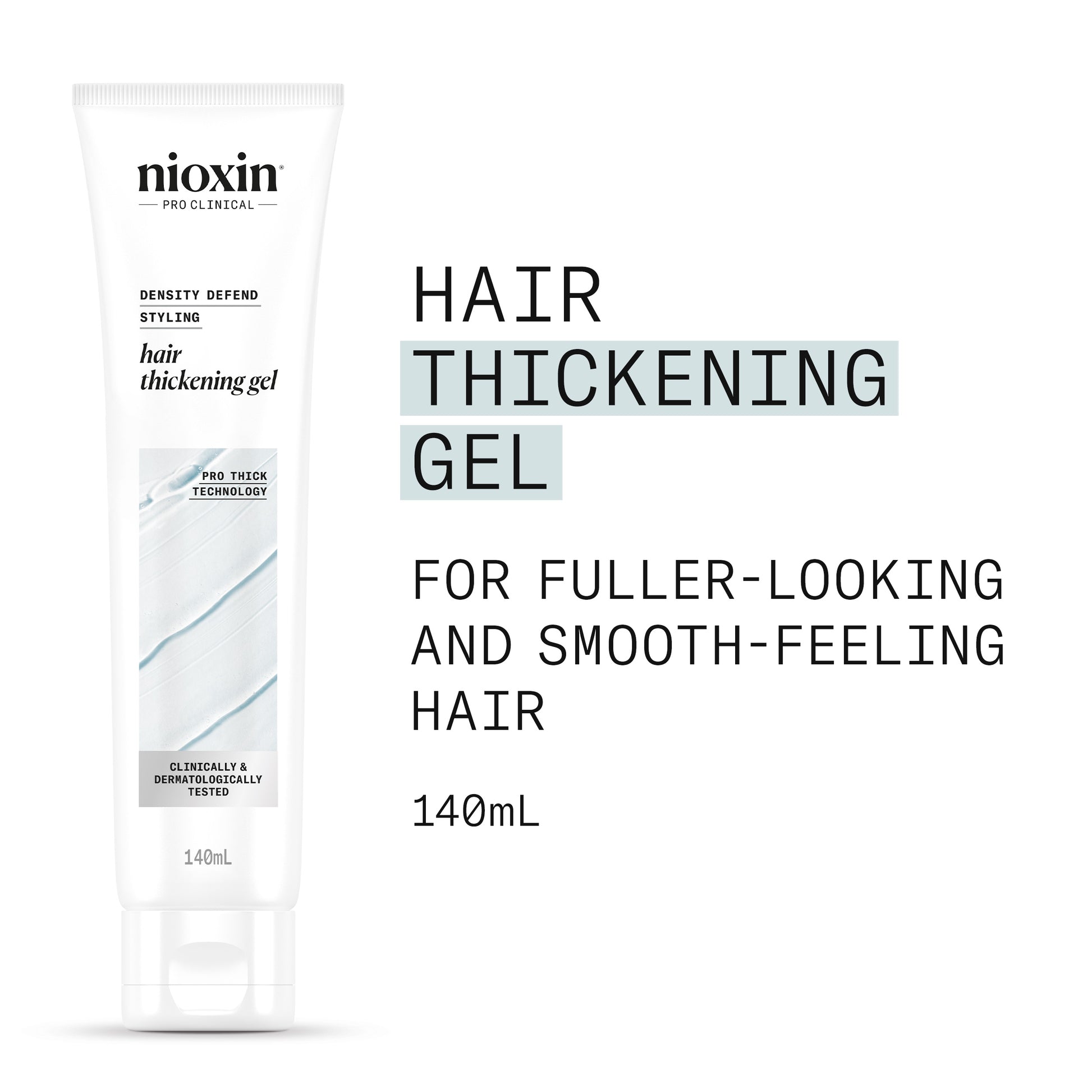 Nioxin PRO CLINICAL 3D Styling Hair Thickening Gel 140ml