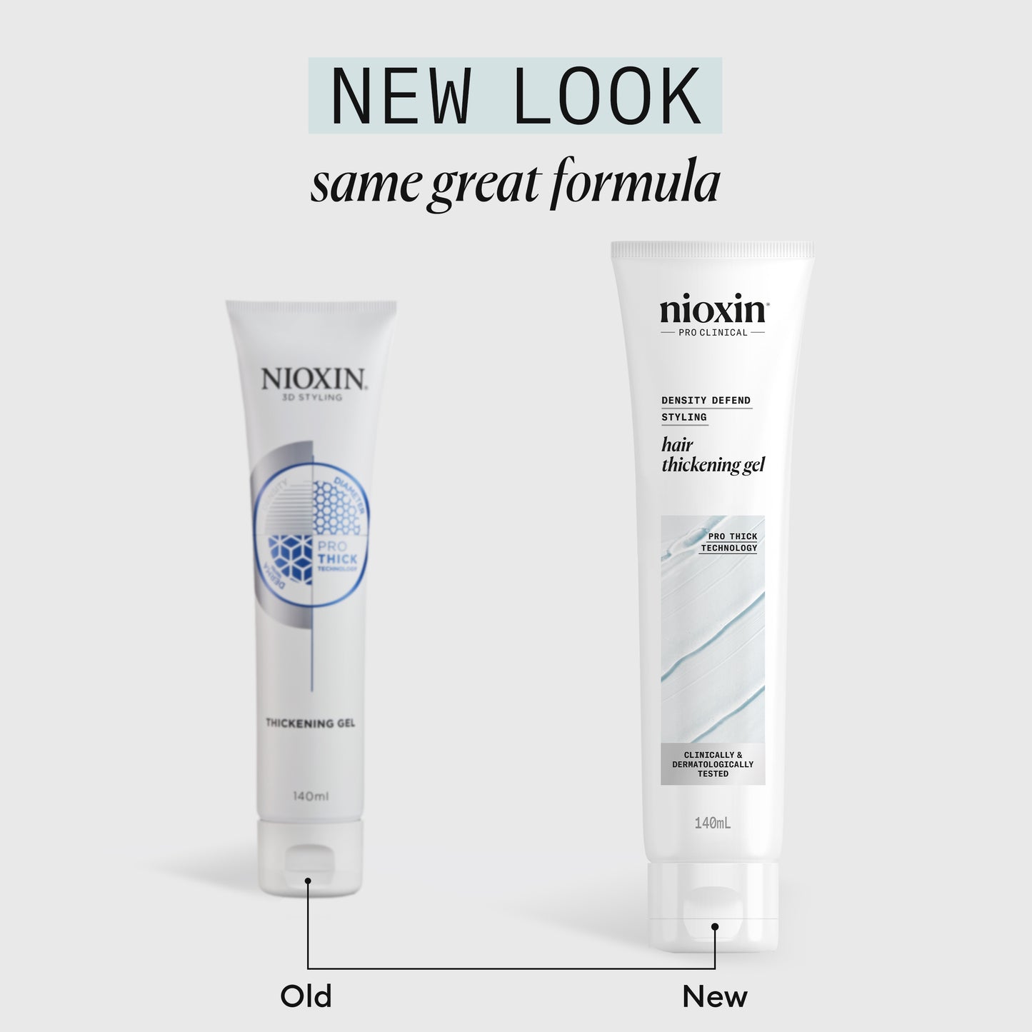 Nioxin PRO CLINICAL 3D Styling Hair Thickening Gel 140ml