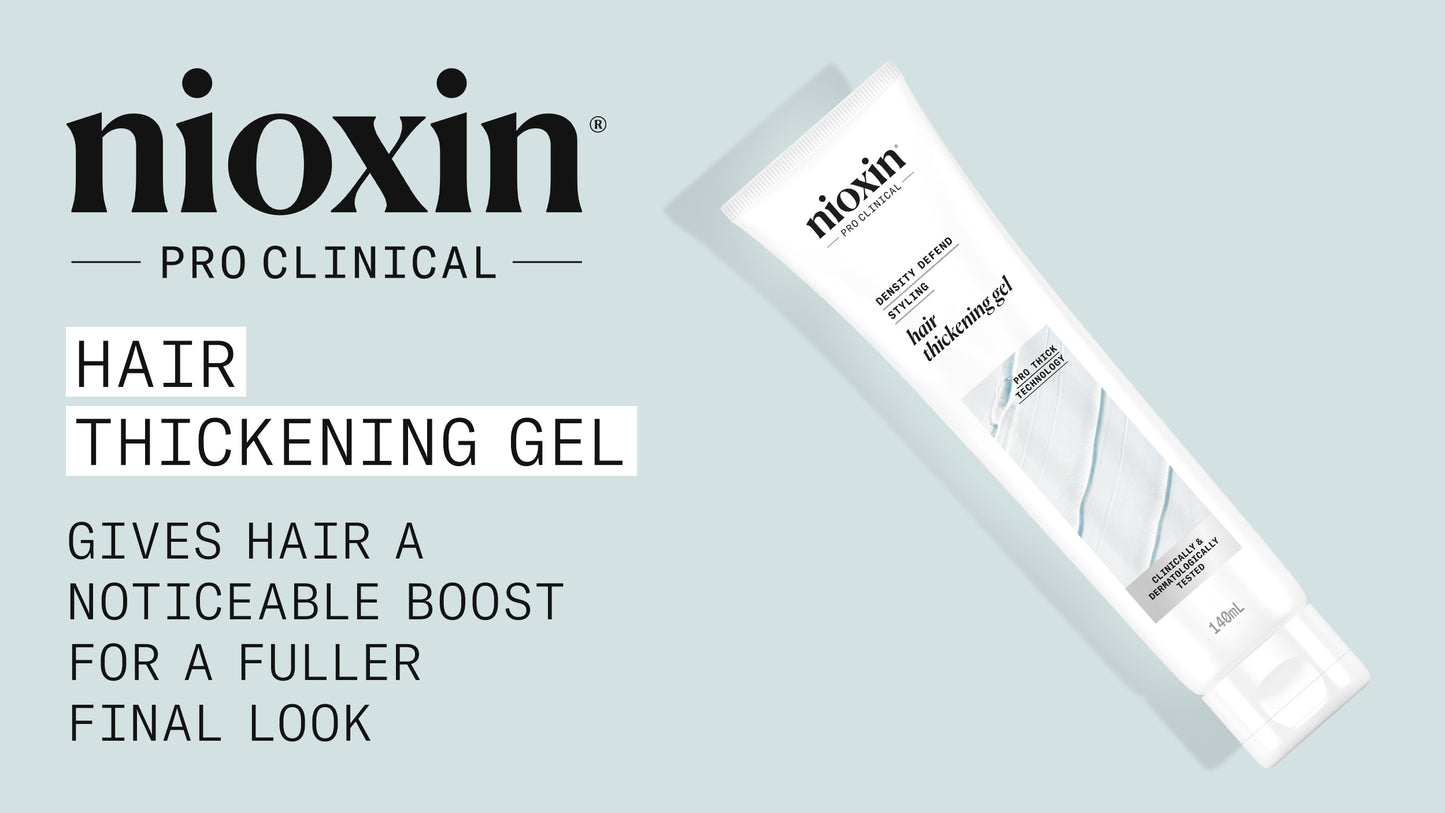 Nioxin PRO CLINICAL 3D Styling Hair Thickening Gel 140ml