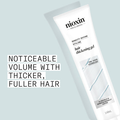 Nioxin PRO CLINICAL 3D Styling Hair Thickening Gel 140ml