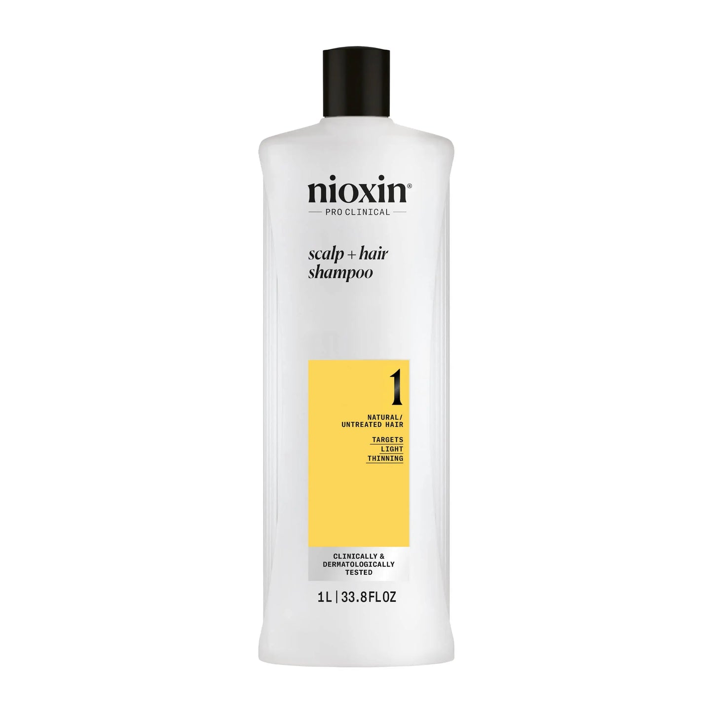Nioxin PRO CLINICAL Scalp + Hair Thickening System 1 Shampoo 1000ml - Salon Warehouse