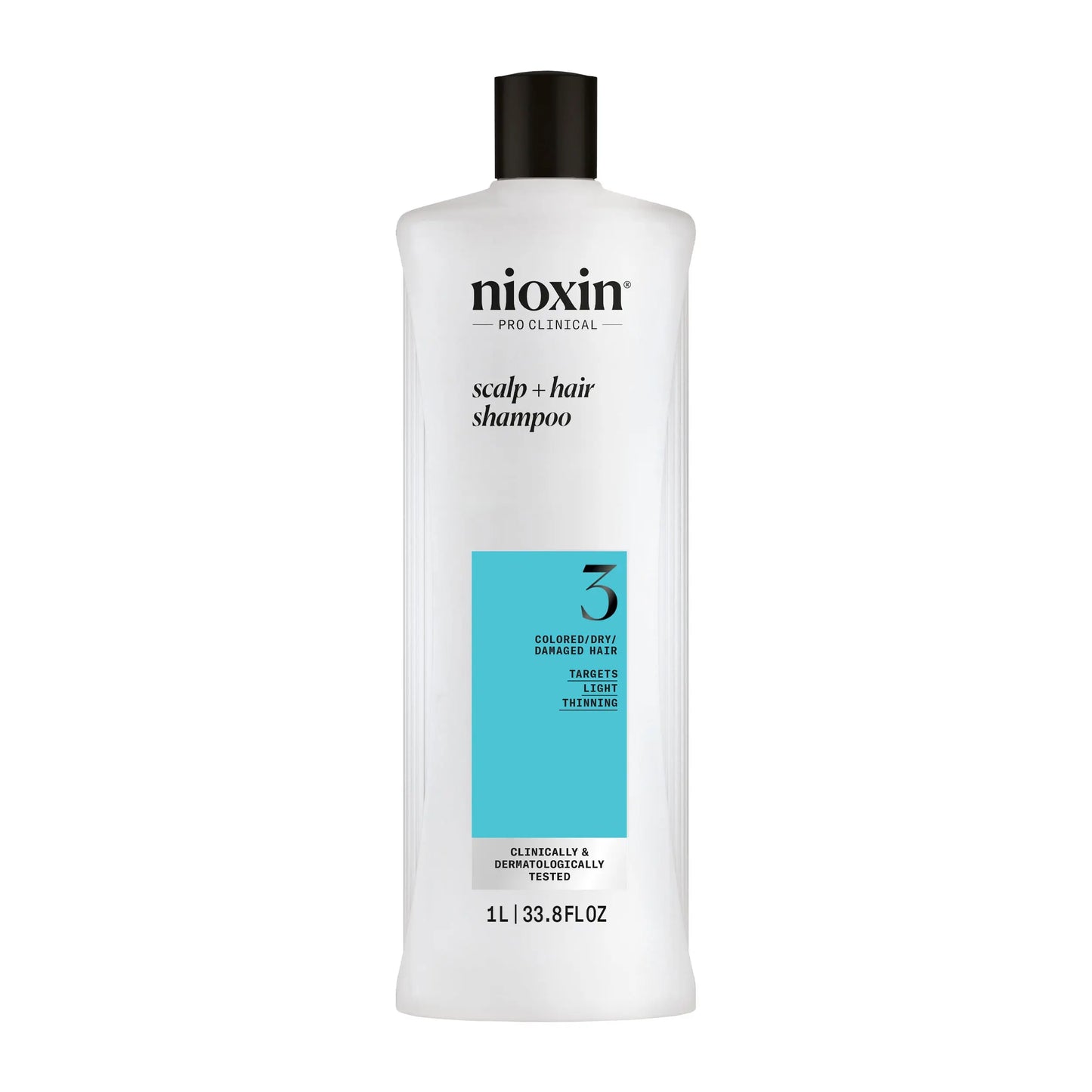 Nioxin PRO CLINICAL Scalp + Hair Thickening System 3 Shampoo 1000ml - Salon Warehouse