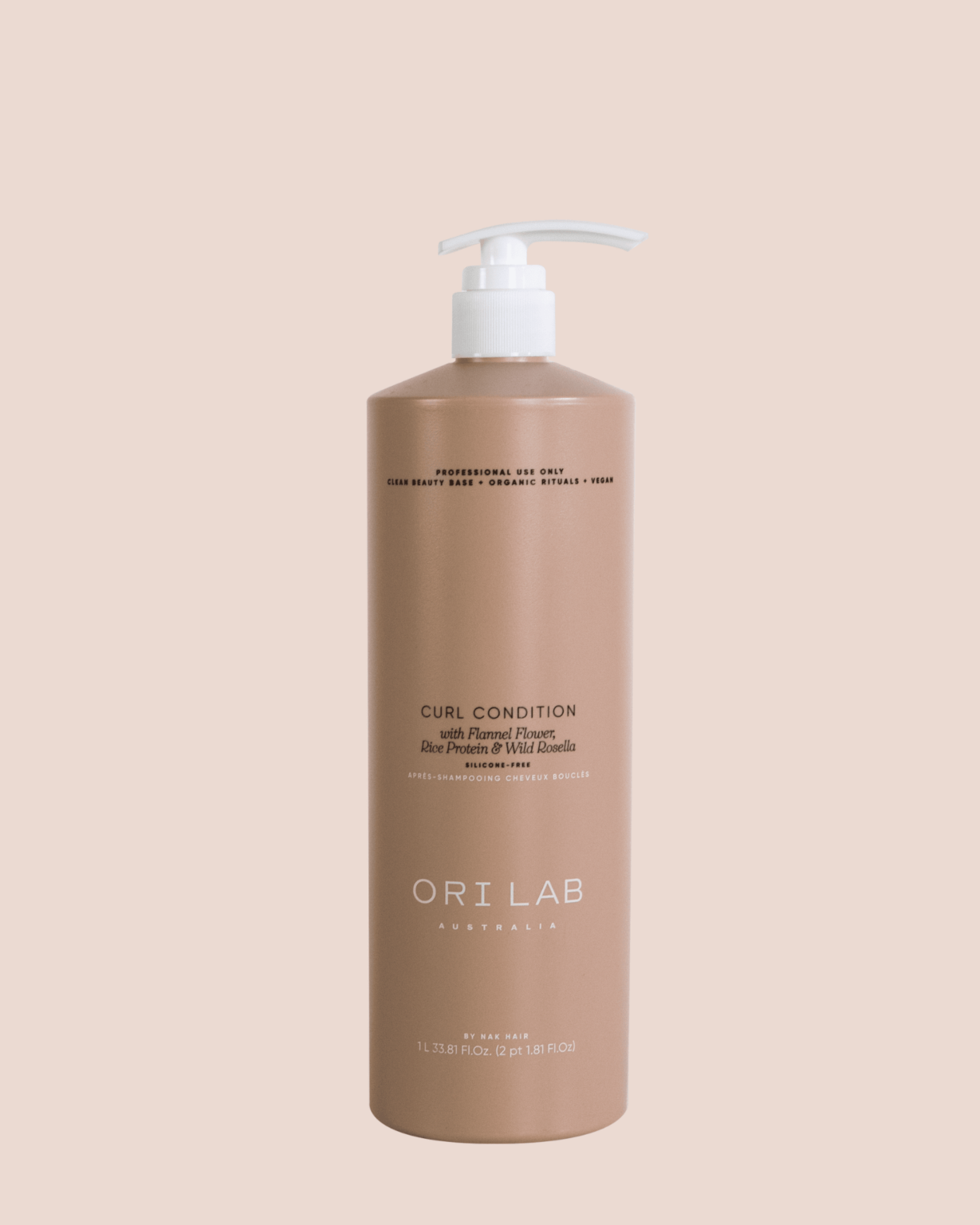 NAK Hair ORI LAB Curl Condition 1000ml - Salon Warehouse