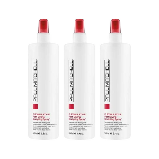 Paul Mitchell Flexible Style Fast Drying Sculpting Spray 250ml Trio