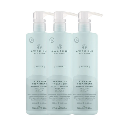 Paul Mitchell Awapuhi Wild Ginger Intensive Treatment® 500ml Trio
