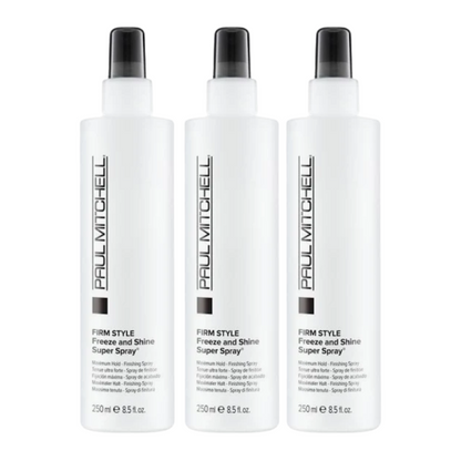Paul Mitchell Freeze and Shine Super Spray 250ml Trio