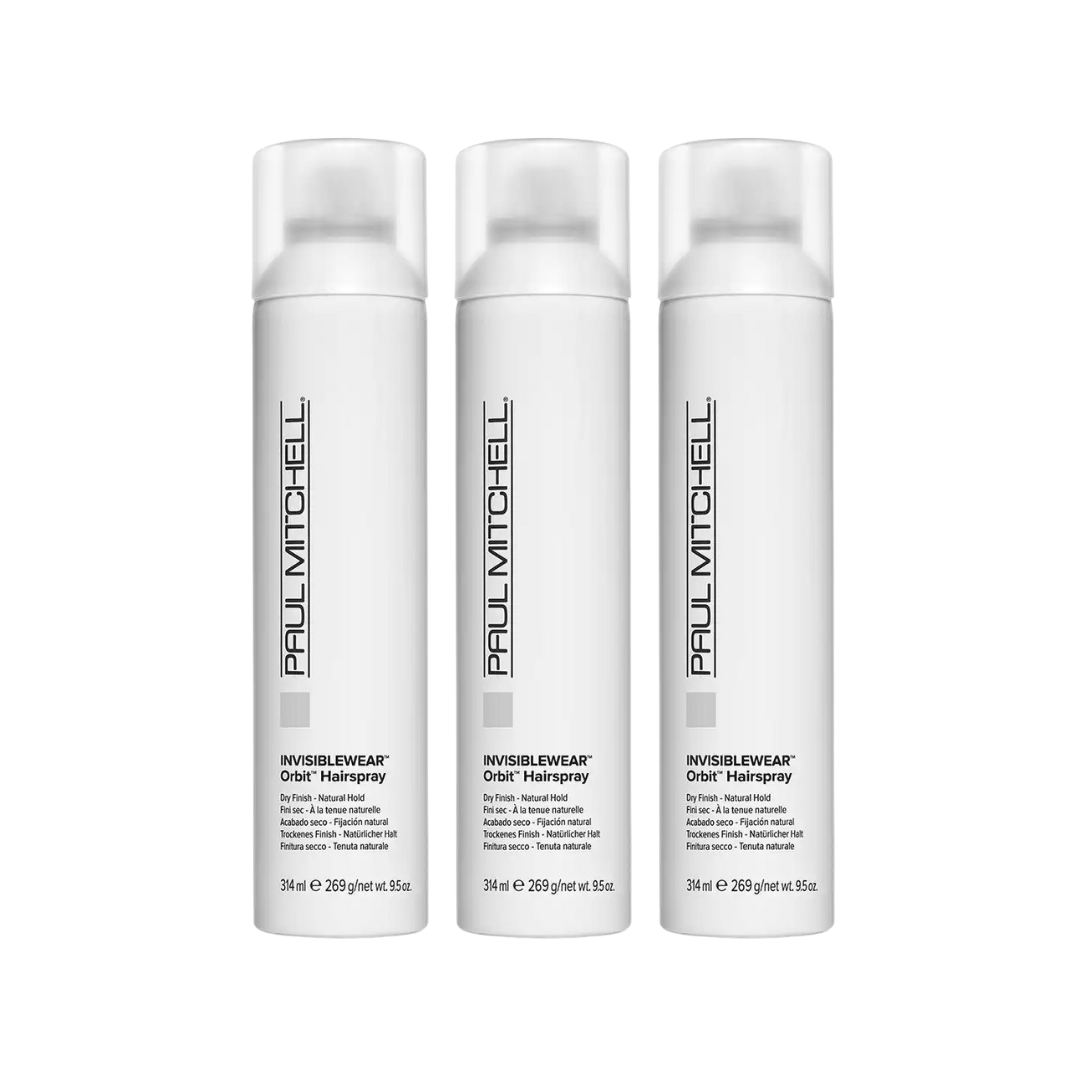 Paul Mitchell Invisiblewear Orbit Hairspray 228ml Trio
