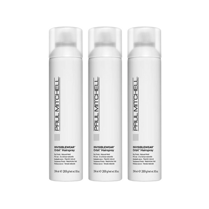 Paul Mitchell Invisiblewear Orbit Hairspray 228ml Trio