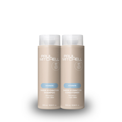 Paul Mitchell Hydrate Sheer Hydration Shampoo & Conditioner 300ml Duo