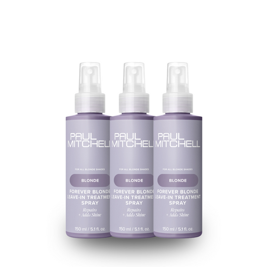 Paul Mitchell Forever Blonde Leave-In Treatment Spray 150ml Trio