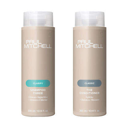 Paul Mitchell Shampoo Three & The Conditioner 300ml NEW Duo - Salon Warehouse