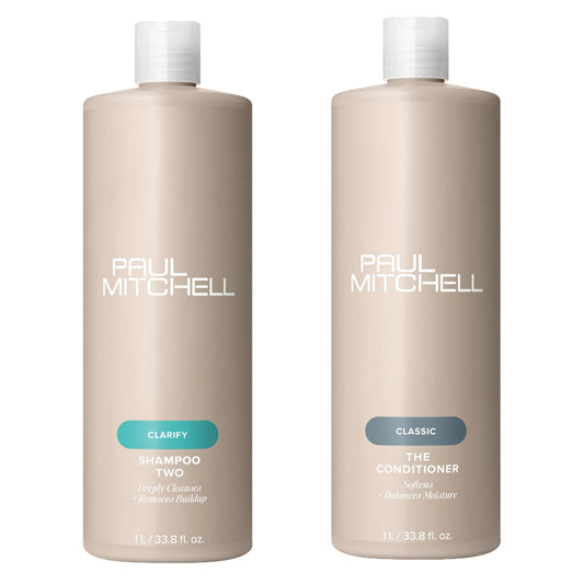 Paul Mitchell Shampoo Two & The Conditioner 1000ml NEW Duo - Salon Warehouse