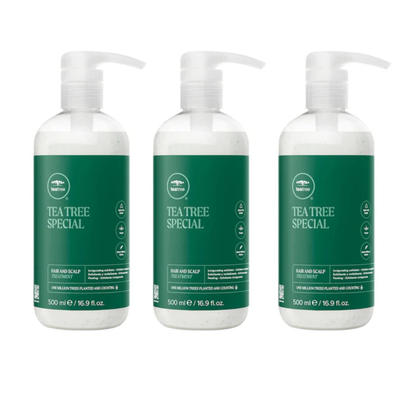 Paul Mitchell Tea Tree Hair And Scalp Treatment 500ml Trio