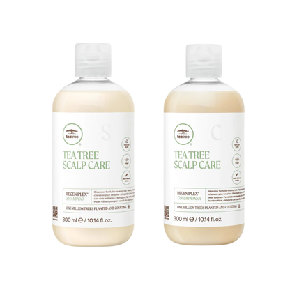 Paul Mitchell Tea Tree Scalp Care Anti-Thinning Shampoo & Conditioner 300ml Duo NEW LOOK