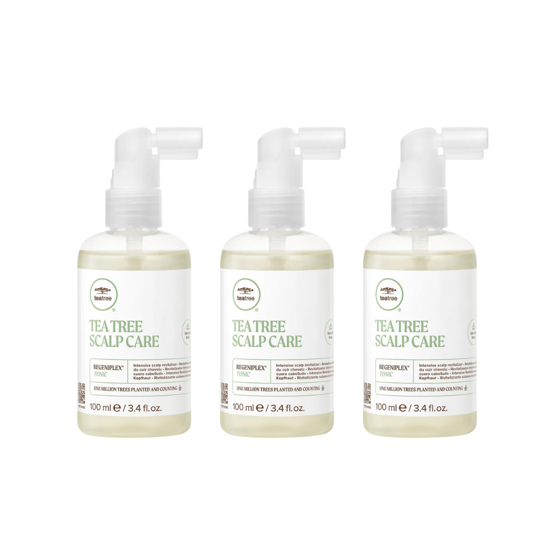 Paul Mitchell Tea Tree Scalp Care Anti-Thinning Regeniplex Tonic 100ml Trio NEW