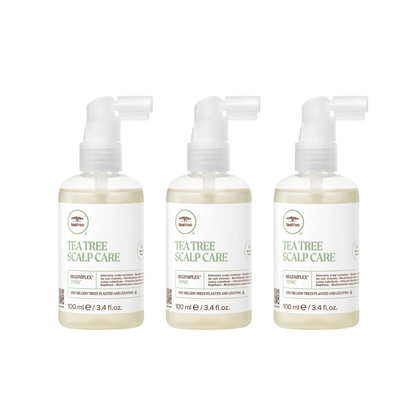 Paul Mitchell Tea Tree Scalp Care Anti-Thinning Regeniplex Tonic 100ml Trio NEW