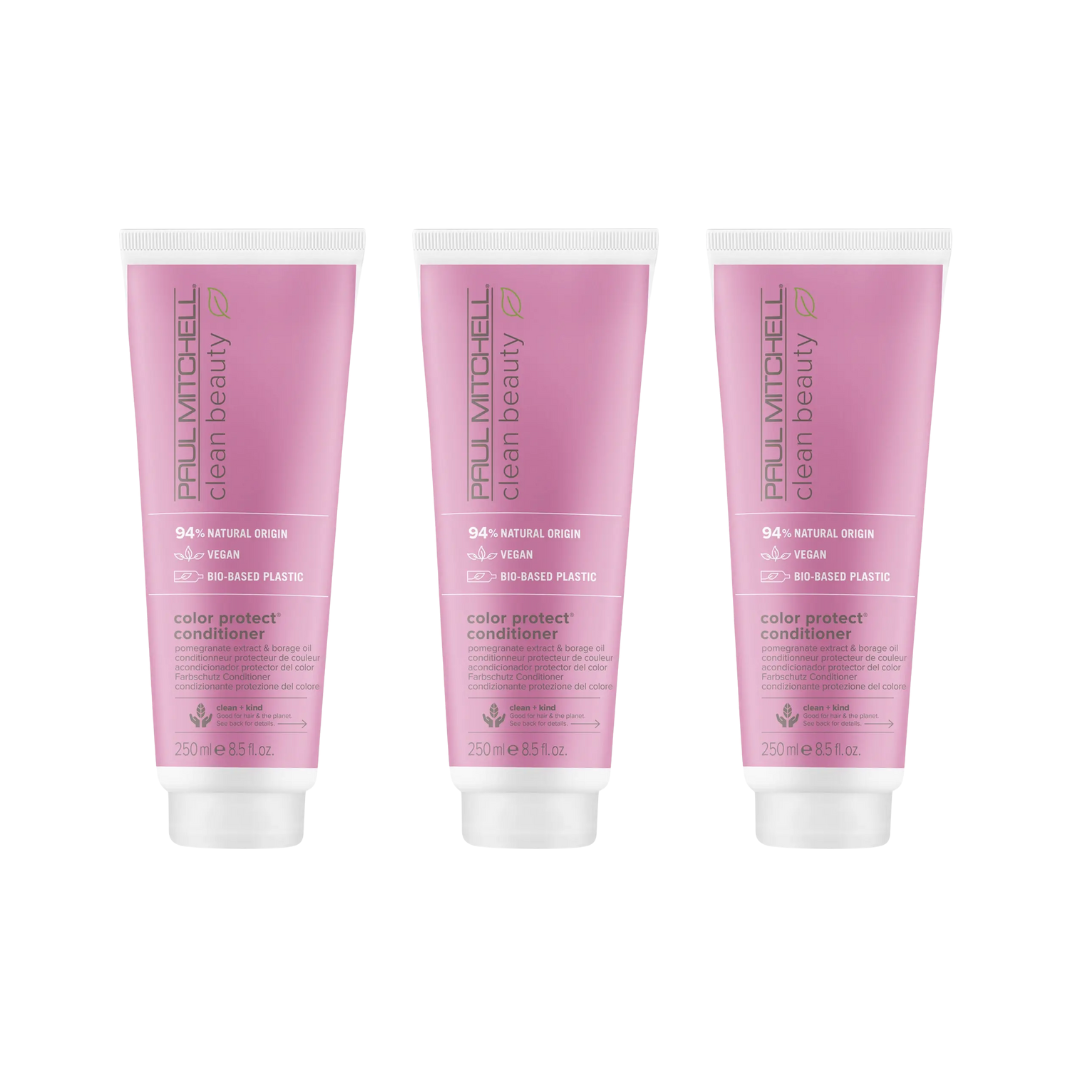 Clean Beauty By Paul Mitchell Colour Protect Leave-In Treatment 150ml Trio