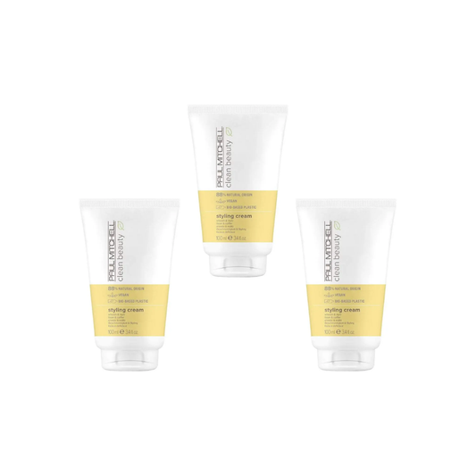Clean Beauty By Paul Mitchell Styling Cream 100ml Trio