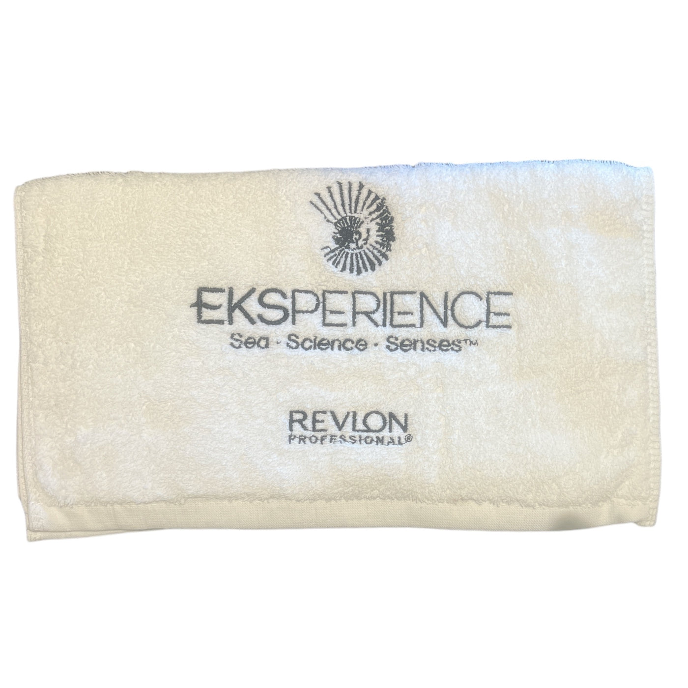 Revlon EKSPEREIENCE salon towel.