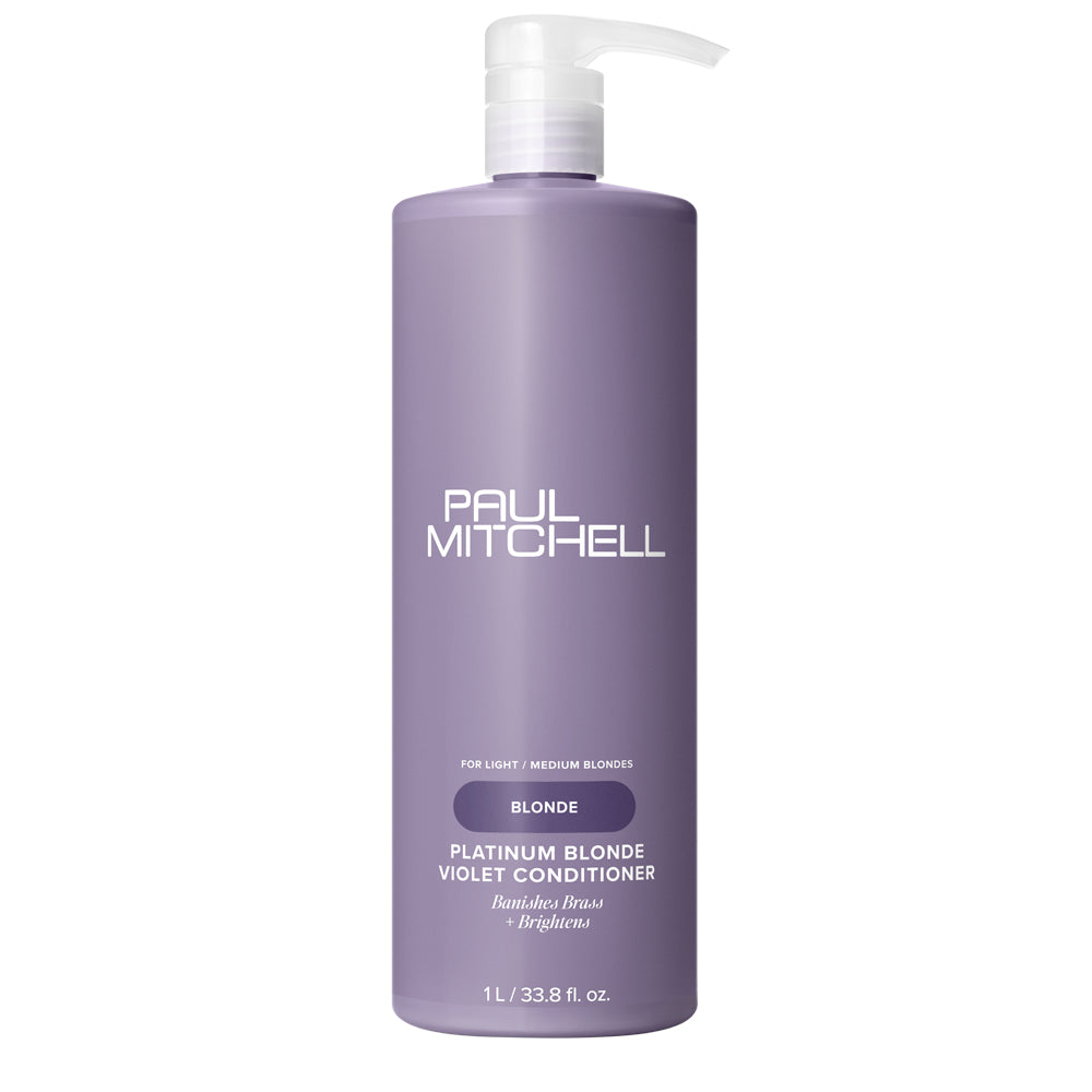 Paul Mitchell Platinum Blonde Violet Conditioner 1000ml (NEW PACKAGING)
