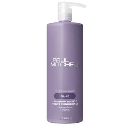 Paul Mitchell Platinum Blonde Violet Conditioner 1000ml (NEW PACKAGING)