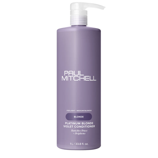 Paul Mitchell Platinum Blonde Violet Conditioner 1000ml (NEW PACKAGING)