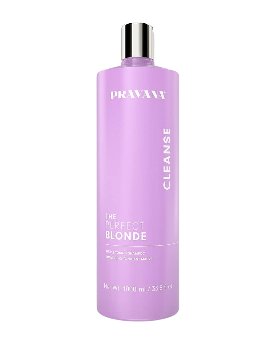 Pravana Perfect Blonde Cleanse Shampoo & Condition Conditioner Duo 1000ml