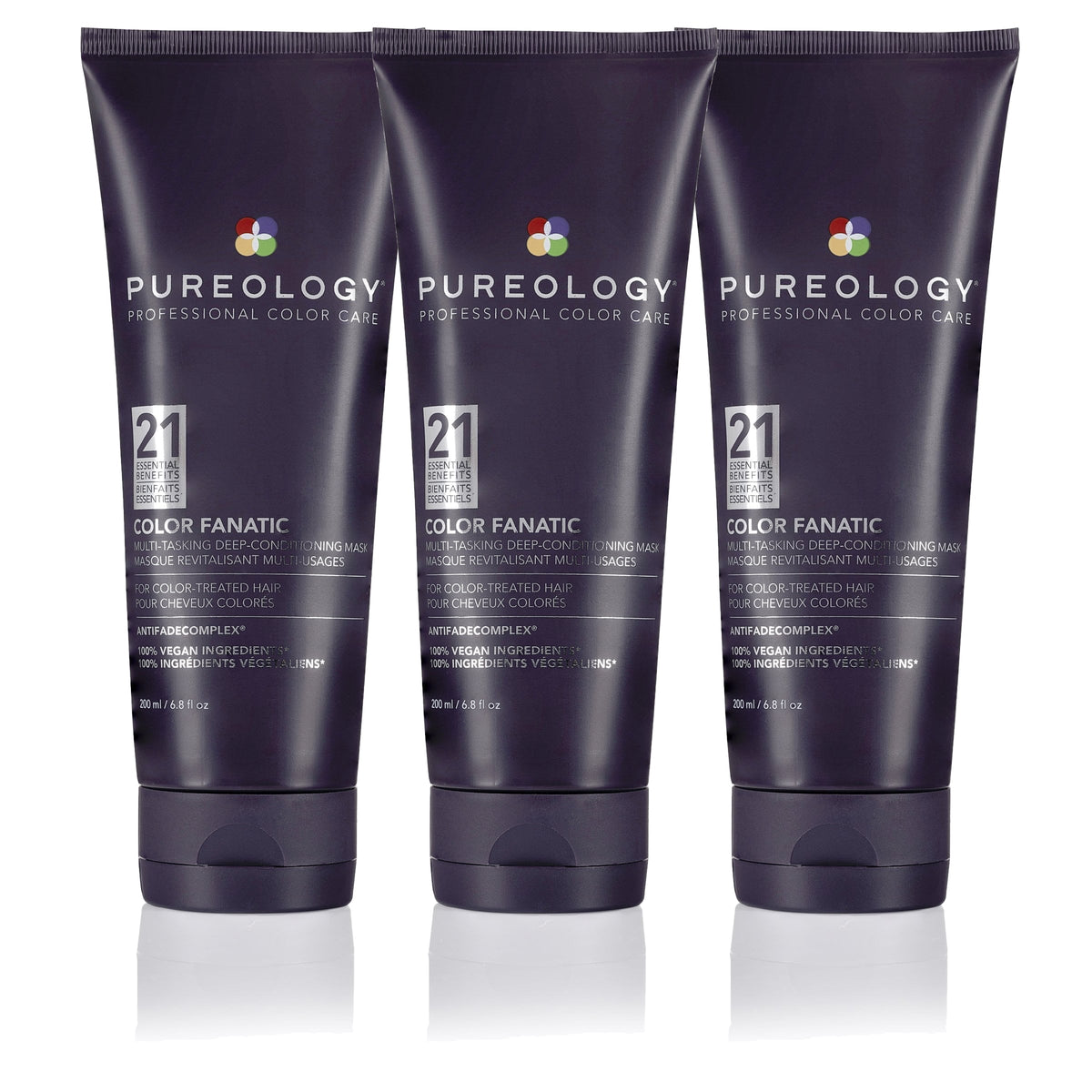 Pureology Colour Fanatic Multi Tasking Deep Conditioning Masque 200ml Trio - Salon Warehouse