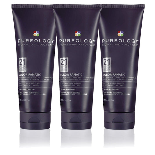 Pureology Colour Fanatic Multi Tasking Deep Conditioning Masque 200ml Trio - Salon Warehouse