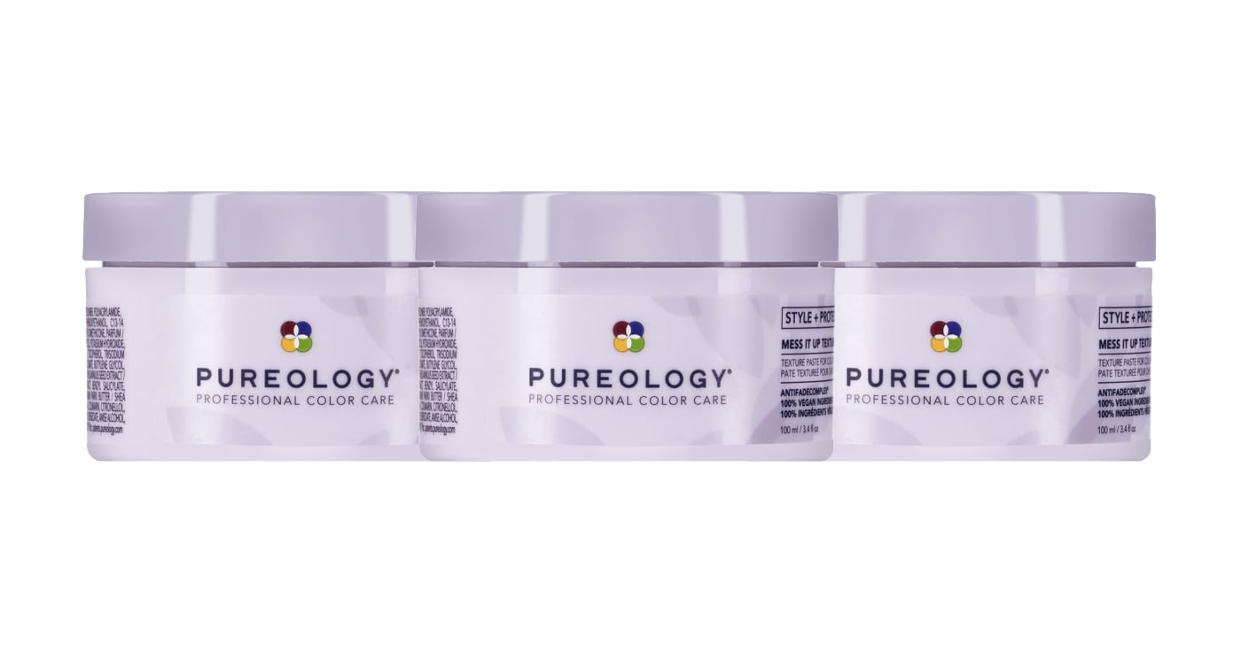 Pureology Style + Protect Mess It Up Texture Paste 100ml Trio - Salon Warehouse