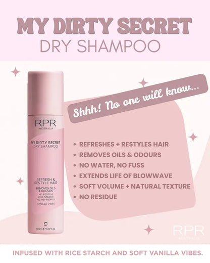 RPR My Dirty Secret Dry Shampoo 150ml