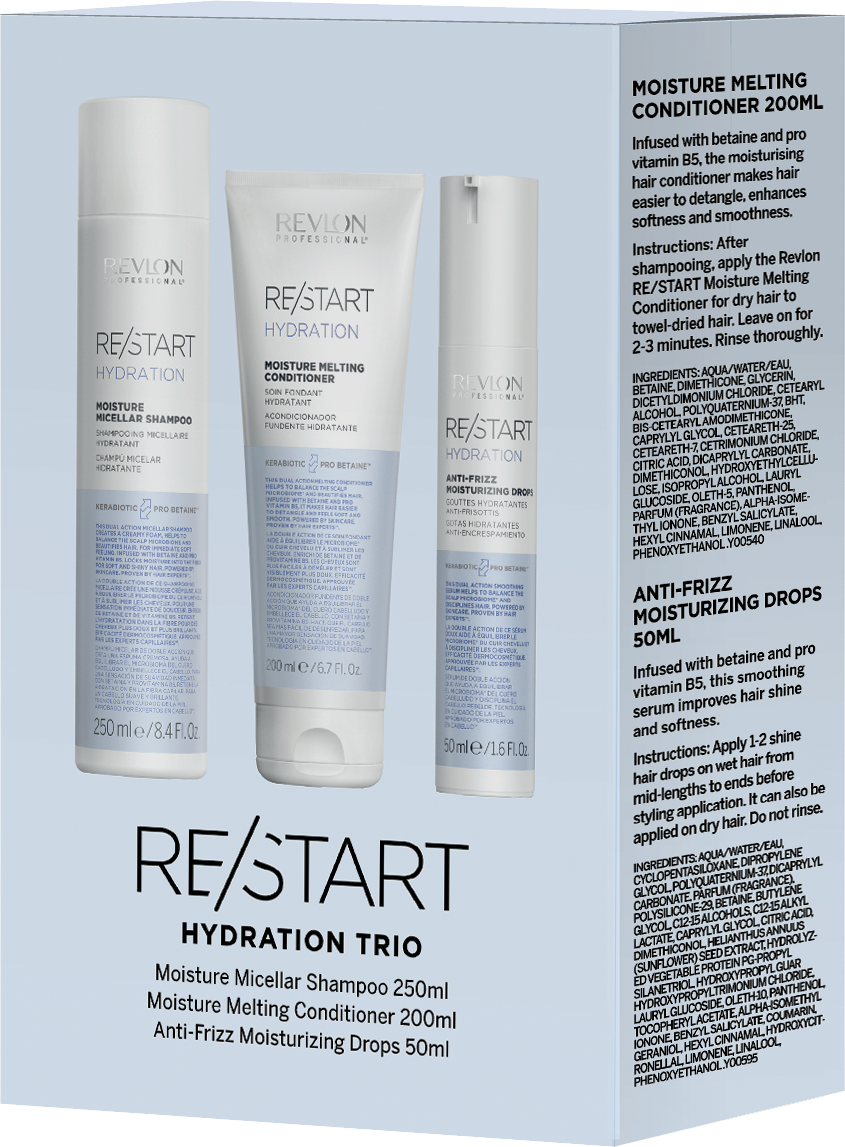 Revlon Professional Re/Start Hydration Trio Gift Pack - Salon Warehouse