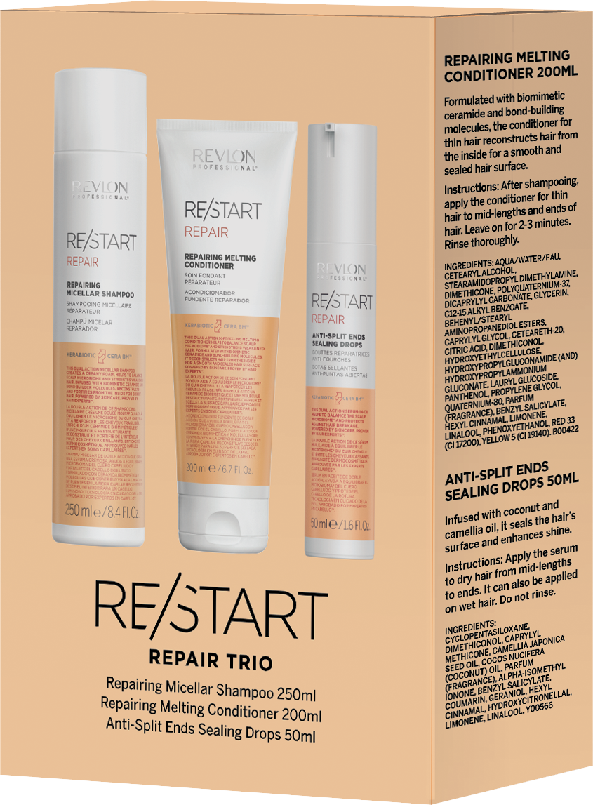 Revlon Professional Re/Start Repair Trio Gift Pack - Salon Warehouse