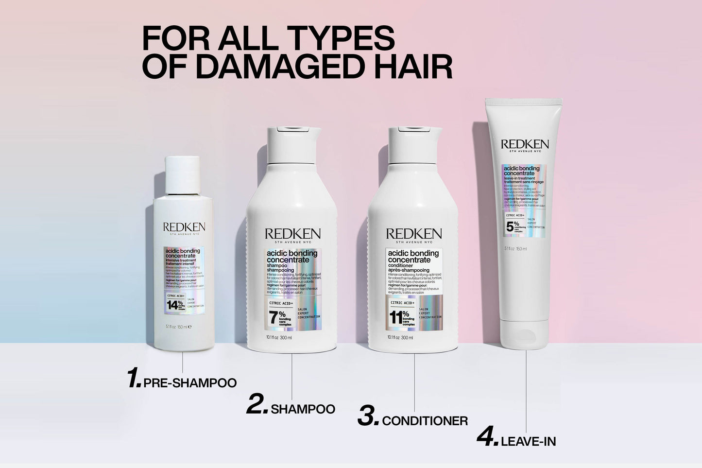 Redken Acidic Bonding Concentrate Shampoo 300ml