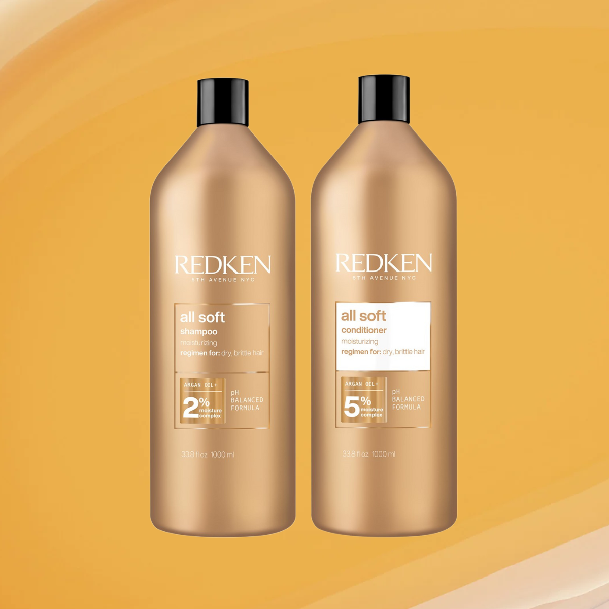 Redken All Soft Shampoo & Conditioner Duo 1000ml - Salon Warehouse ...
