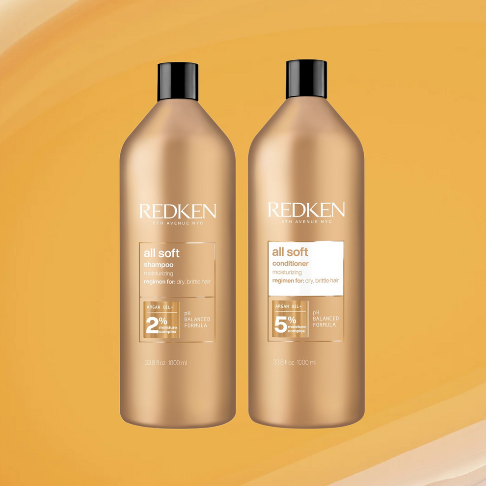 Redken All Soft Shampoo & Conditioner Duo 1000ml - Salon Warehouse ...