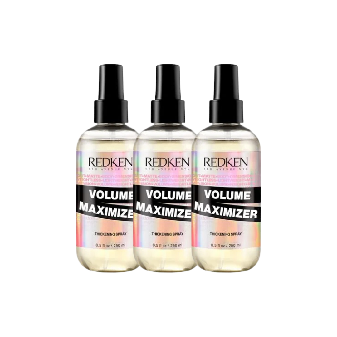 Redken Volume Maximizer Thickening Spray 250ml Trio