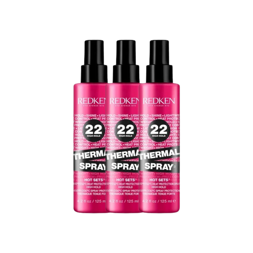 Redken Thermal Spray High Hold 125ml Trio