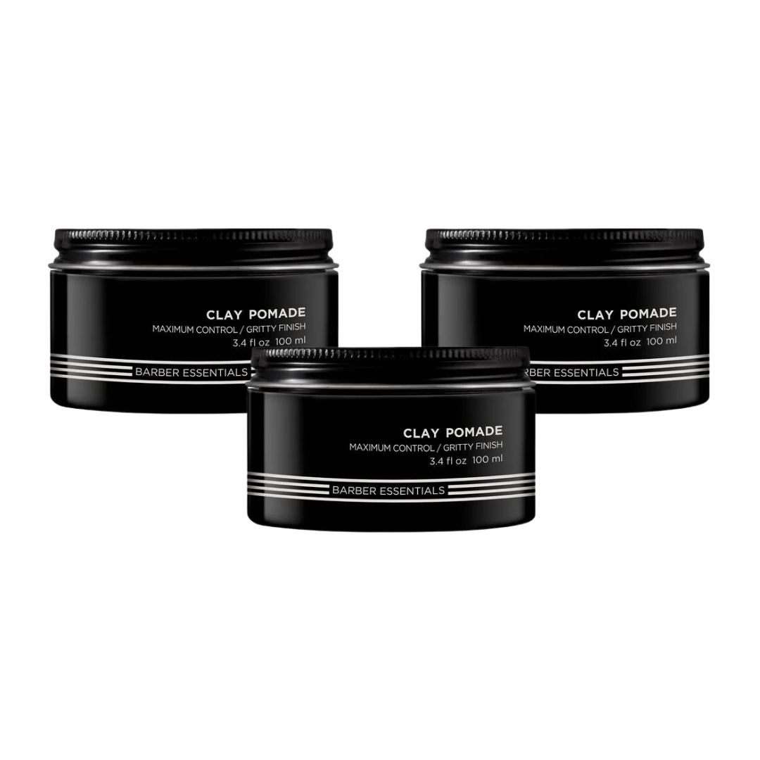 Redken Brews Clay Pomade 100ml Trio
