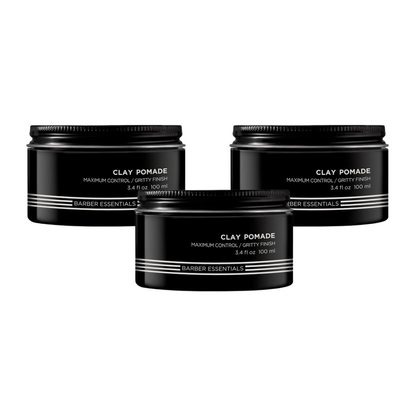 Redken Brews Clay Pomade 100ml Trio