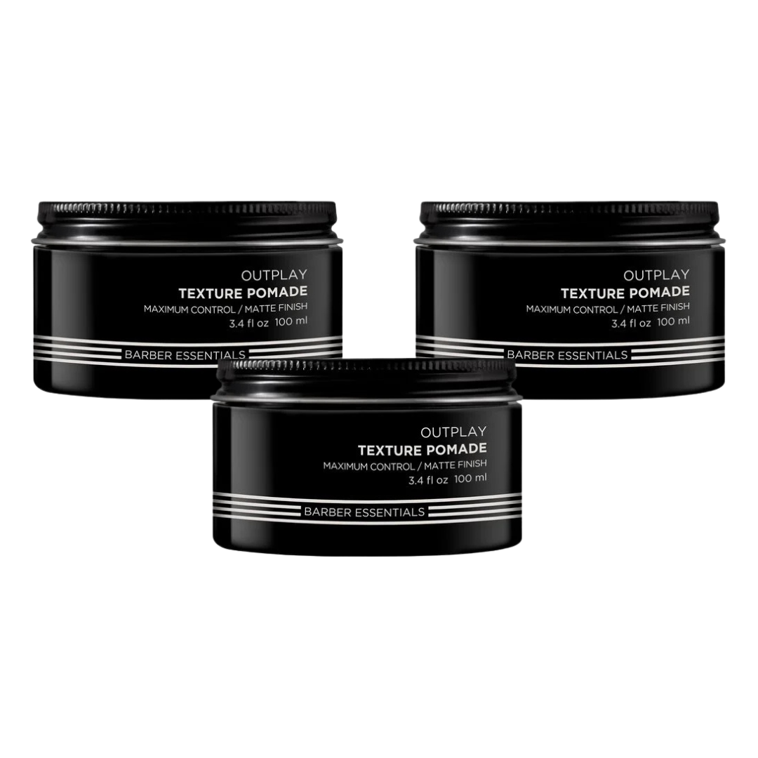 Redken Brews Outplay Texture Pomade 100ml Trio