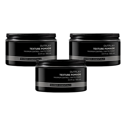 Redken Brews Outplay Texture Pomade 100ml Trio