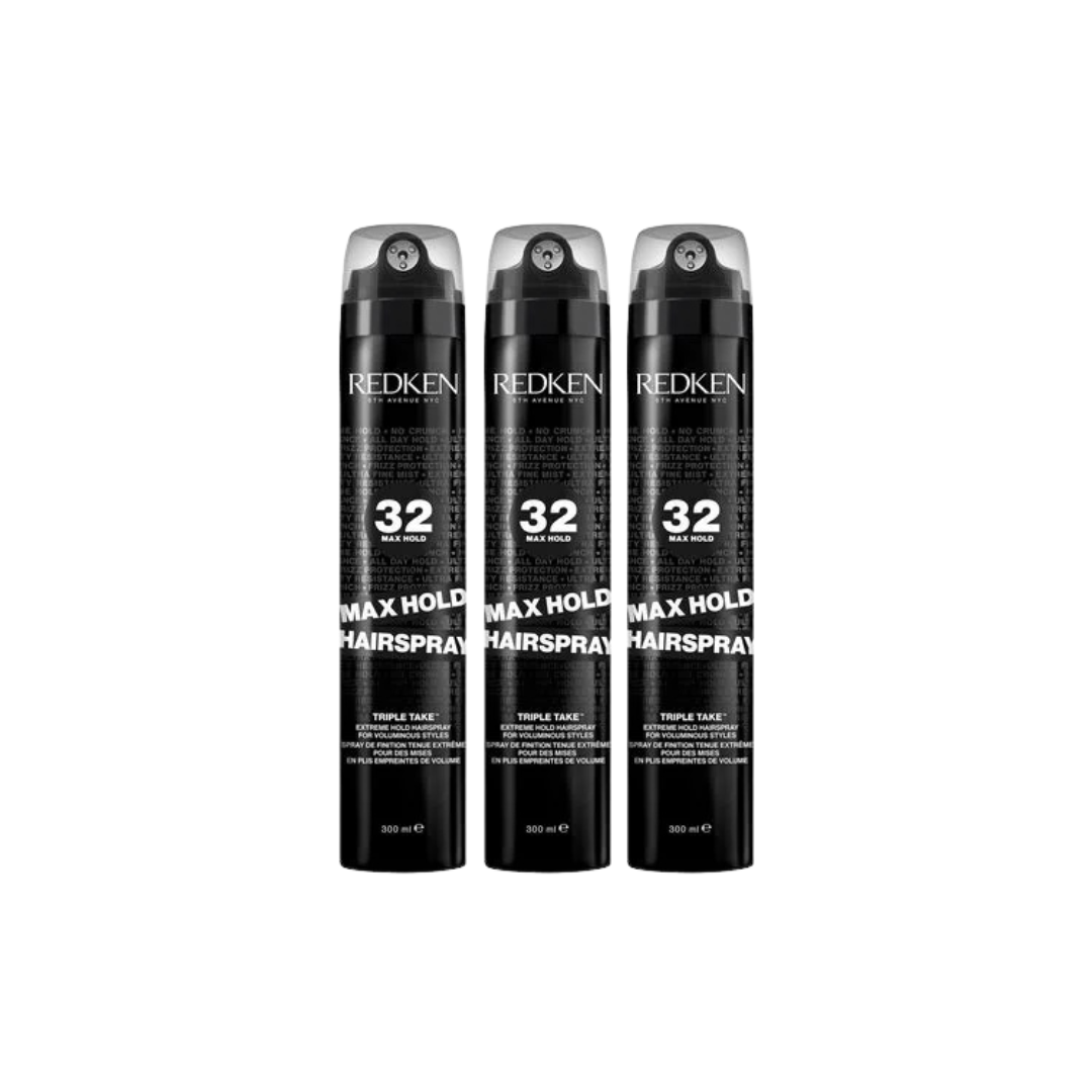 Redken Max Hold Hairspray 270g Trio