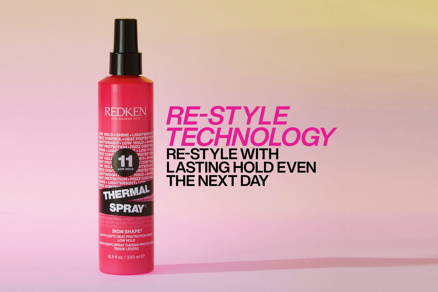 Redken Thermal Spray Low Hold 250ml