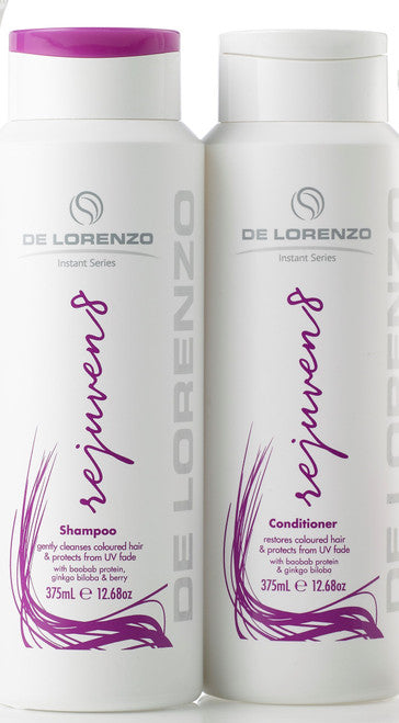 De Lorenzo Instant Rejuven8 Shampoo & Conditioner Duo 375ml - Salon Warehouse