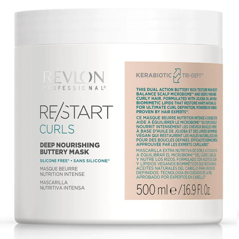 Revlon Re/Start Curls Deep Nourishing Buttery Mask 500ml - Salon Warehouse