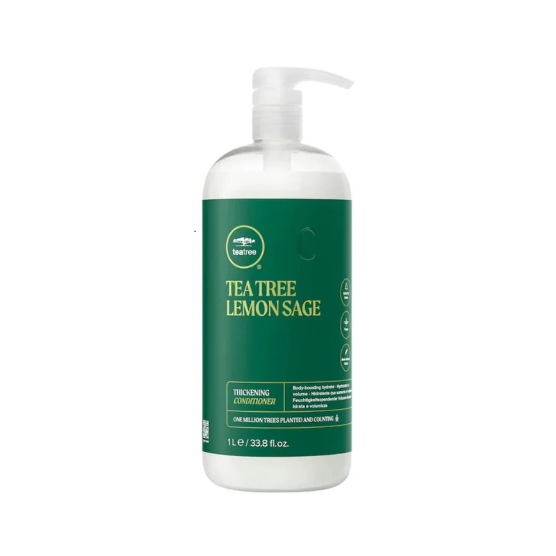 Paul Mitchell Tea Tree Lemon Sage Thickening Conditioner 1000ml NEW LOOK