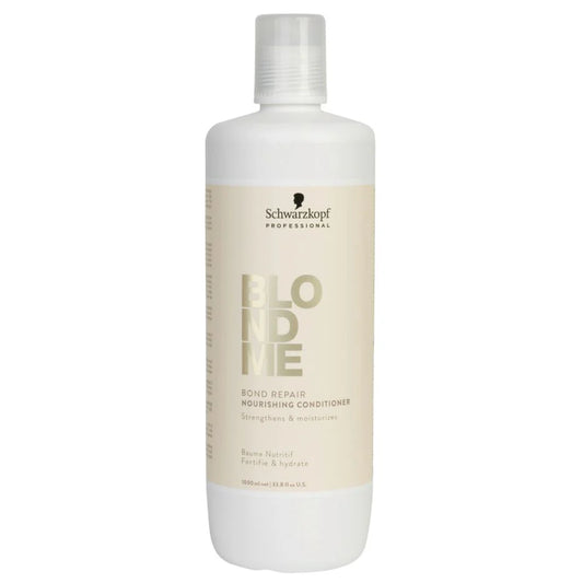 Schwarzkopf Professional Blondme Bond Repair Nourishing Conditioner 1000ml - Salon Warehouse 