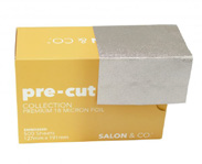 Salon & Co Pre-Cut 18 Micron Embossed Foil - 500 Sheets